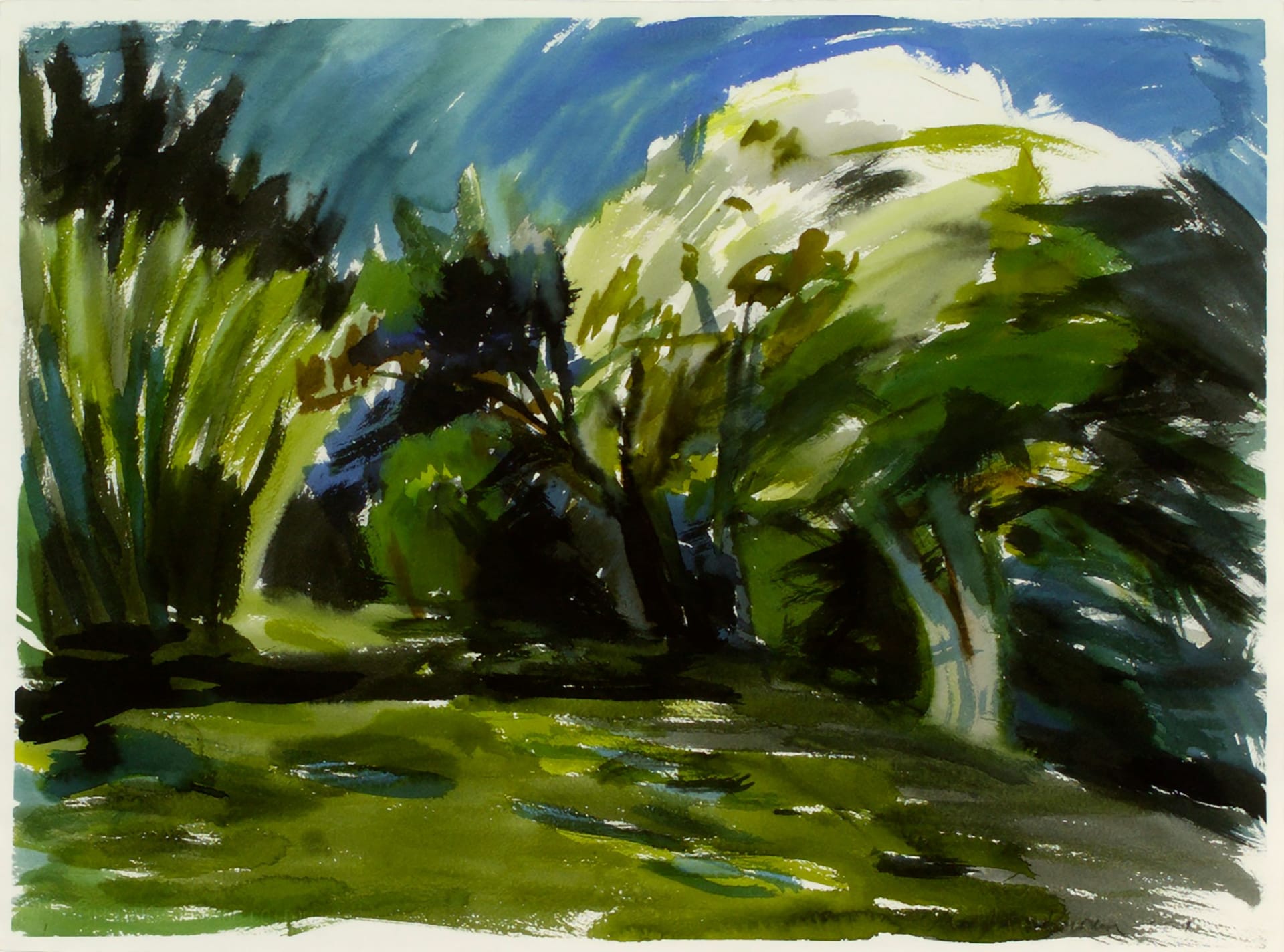 Konstverk: Marjatta Nuoreva, Vår, 1989