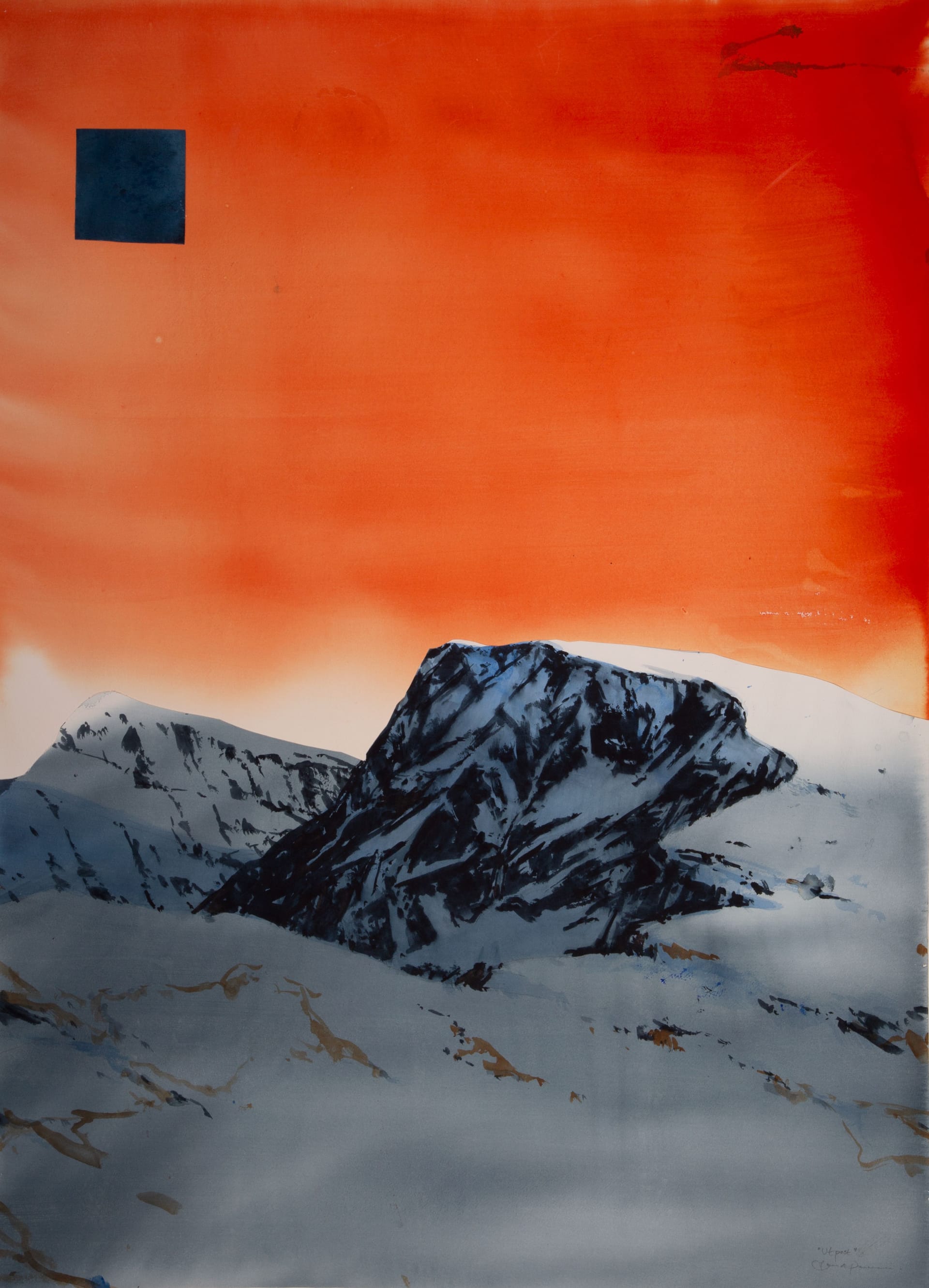 Works: Lars A Persson, Outpost, undated