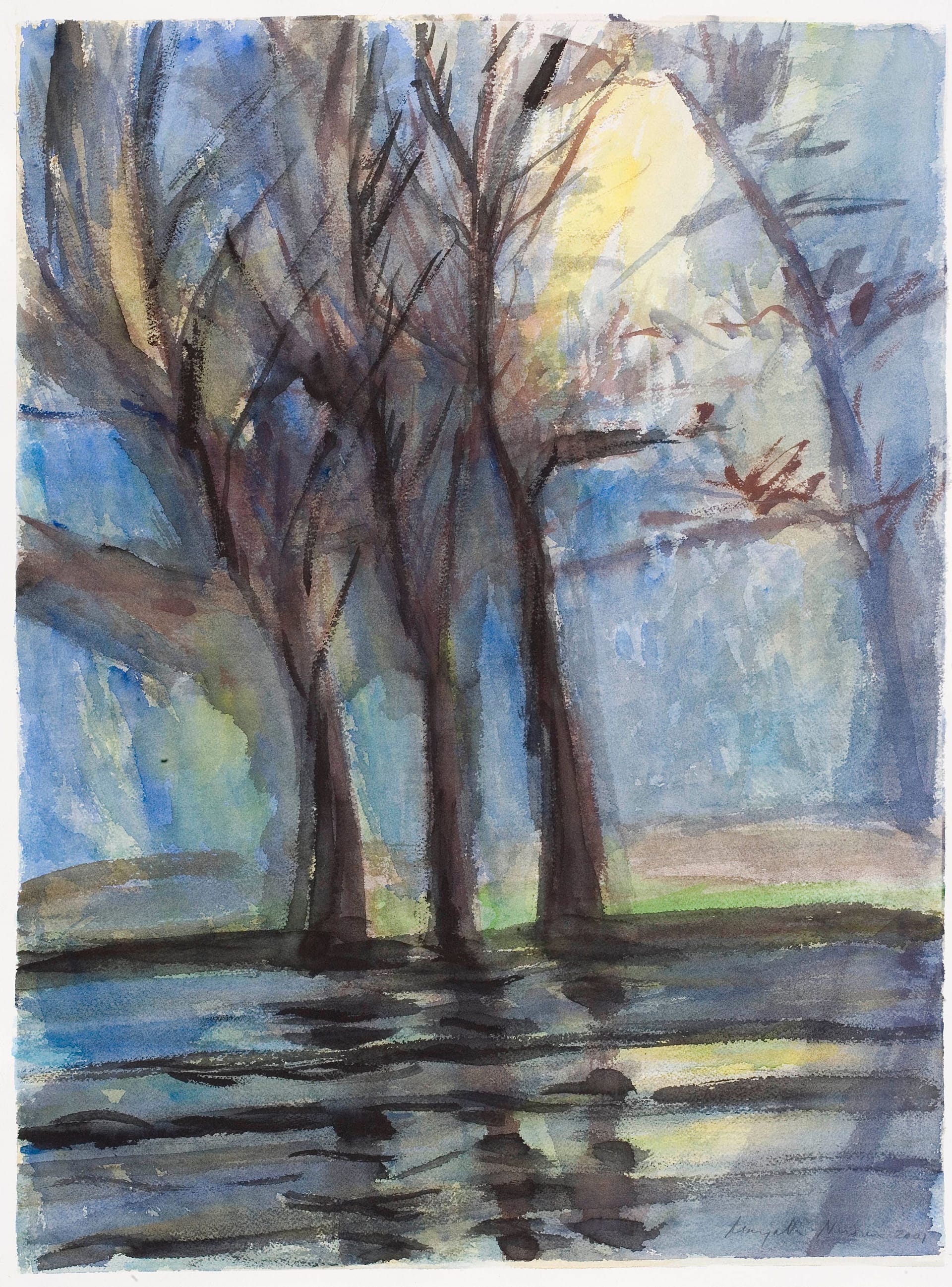 Konstverk: Marjatta Nuoreva, Kevätyö, 2001