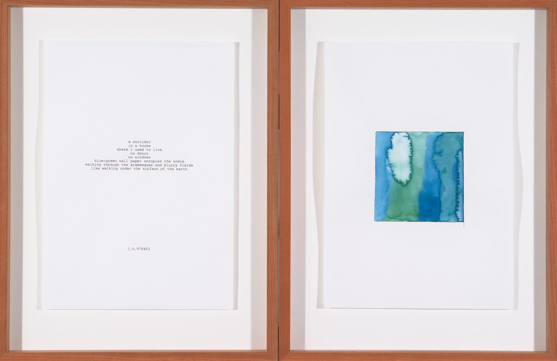 Verk: Jan Hietala, ur Letters That I Sent to Peter and Then Took Back Again, 1997