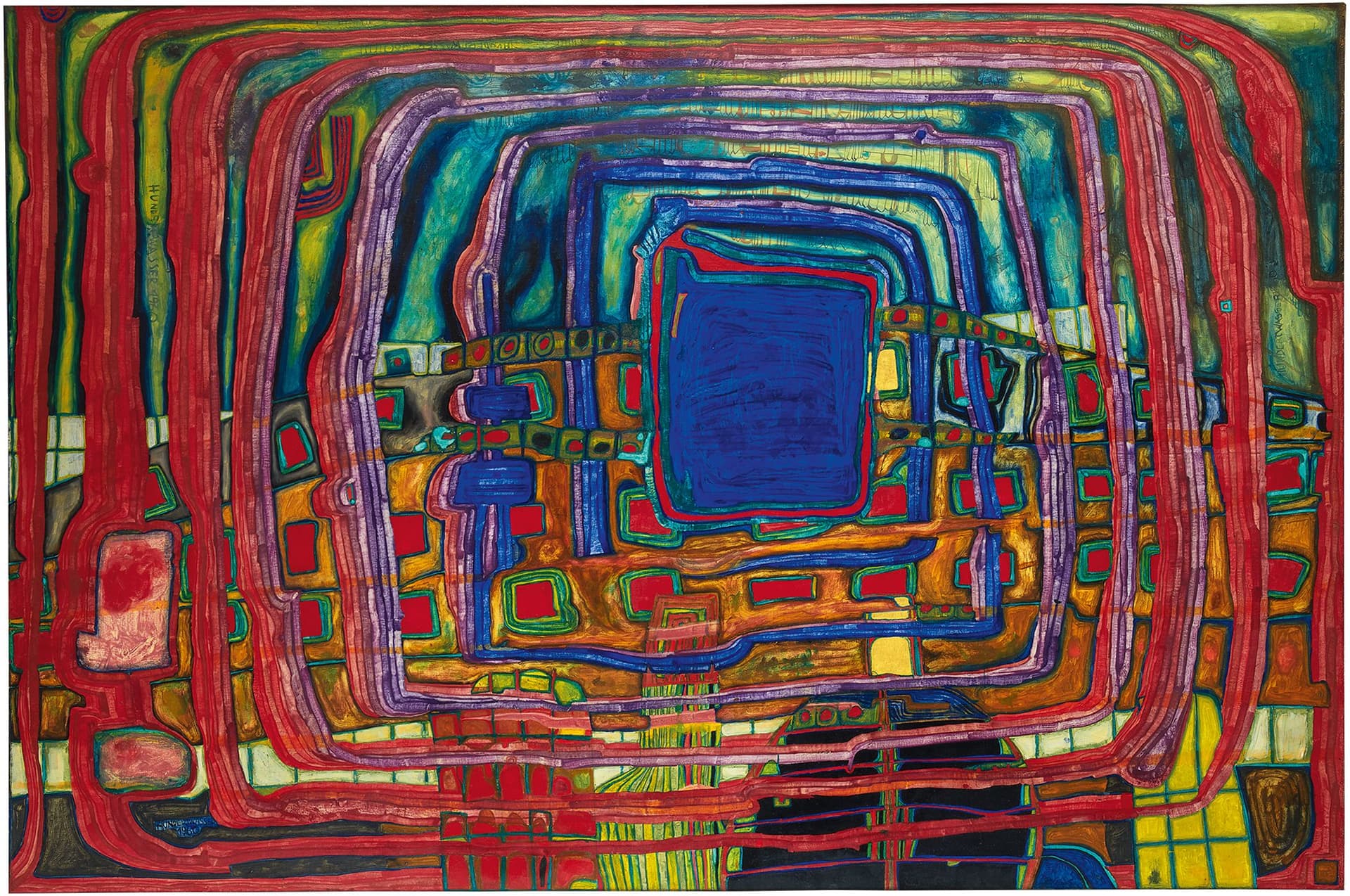 Hundertwasser, 433 THE I STILL DO NOT KNOW