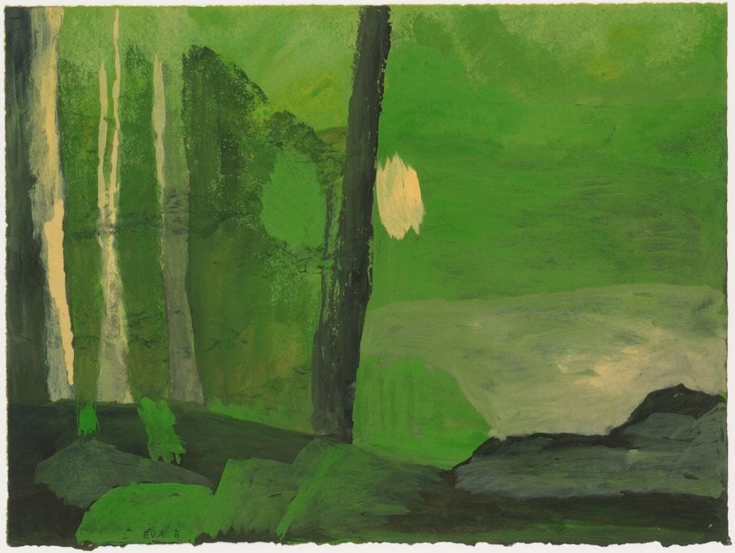 Artwork: Eva Berge, Birch VI, 2001