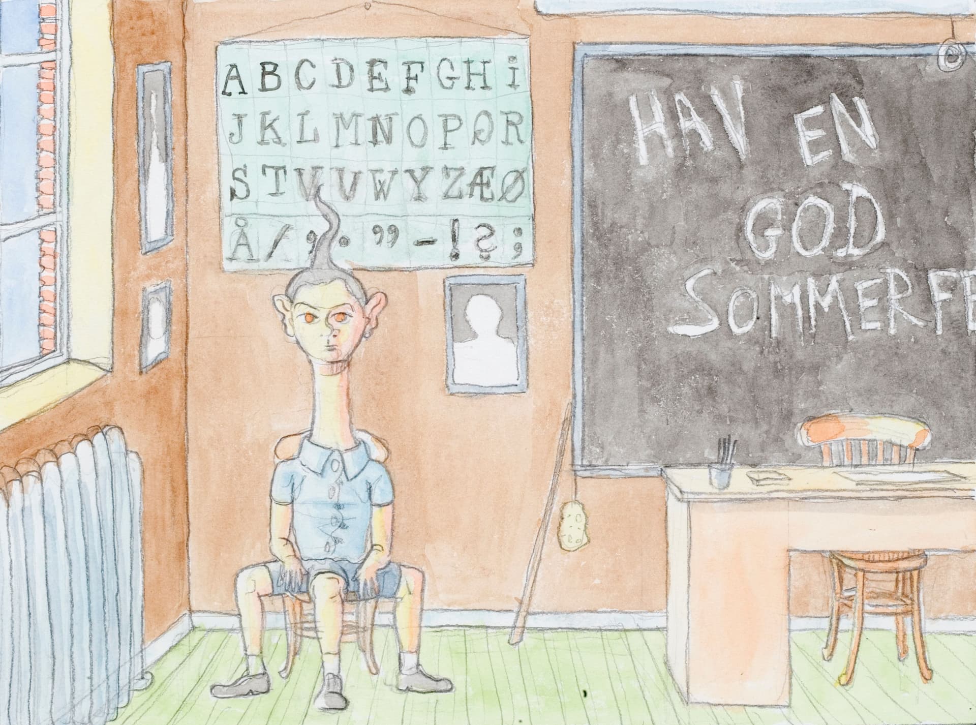 Konstverk på bild: Peter Land, Three Legs, From the series ”Children”, 2005