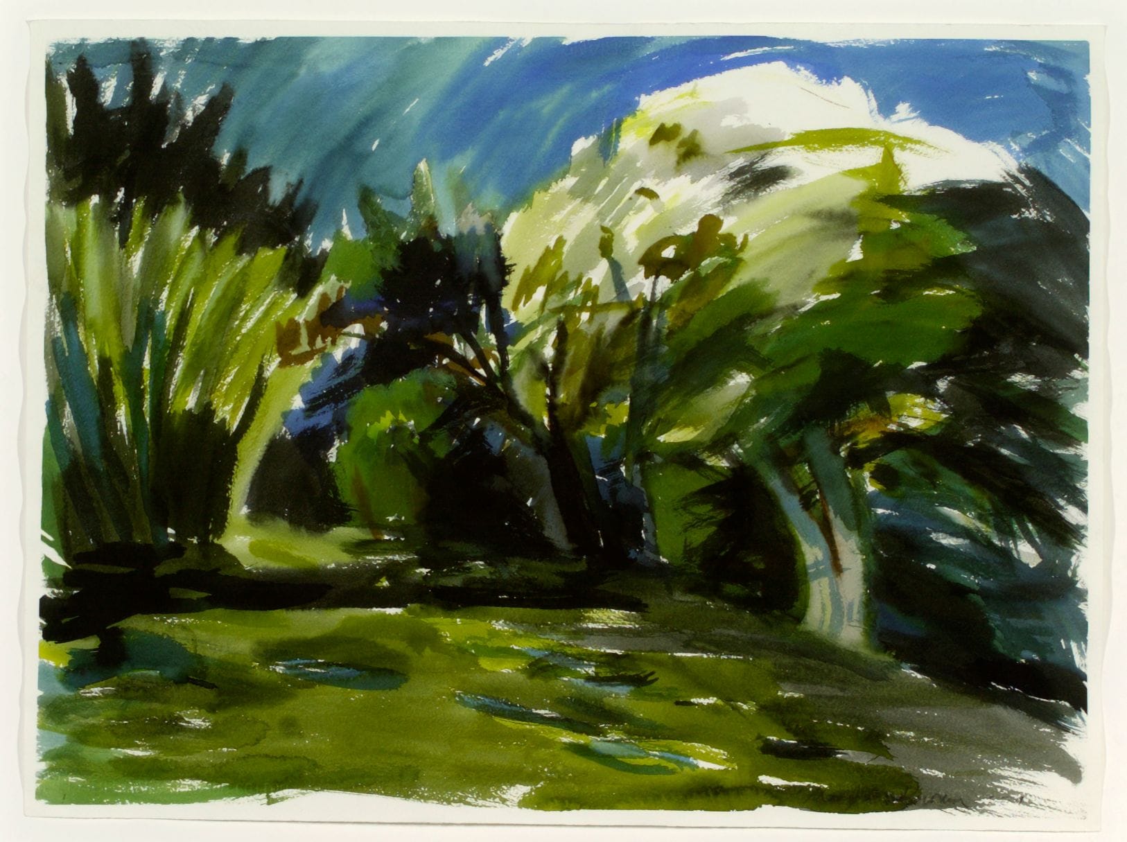 Konstverk: Kjell Ekström, Vår, 1989