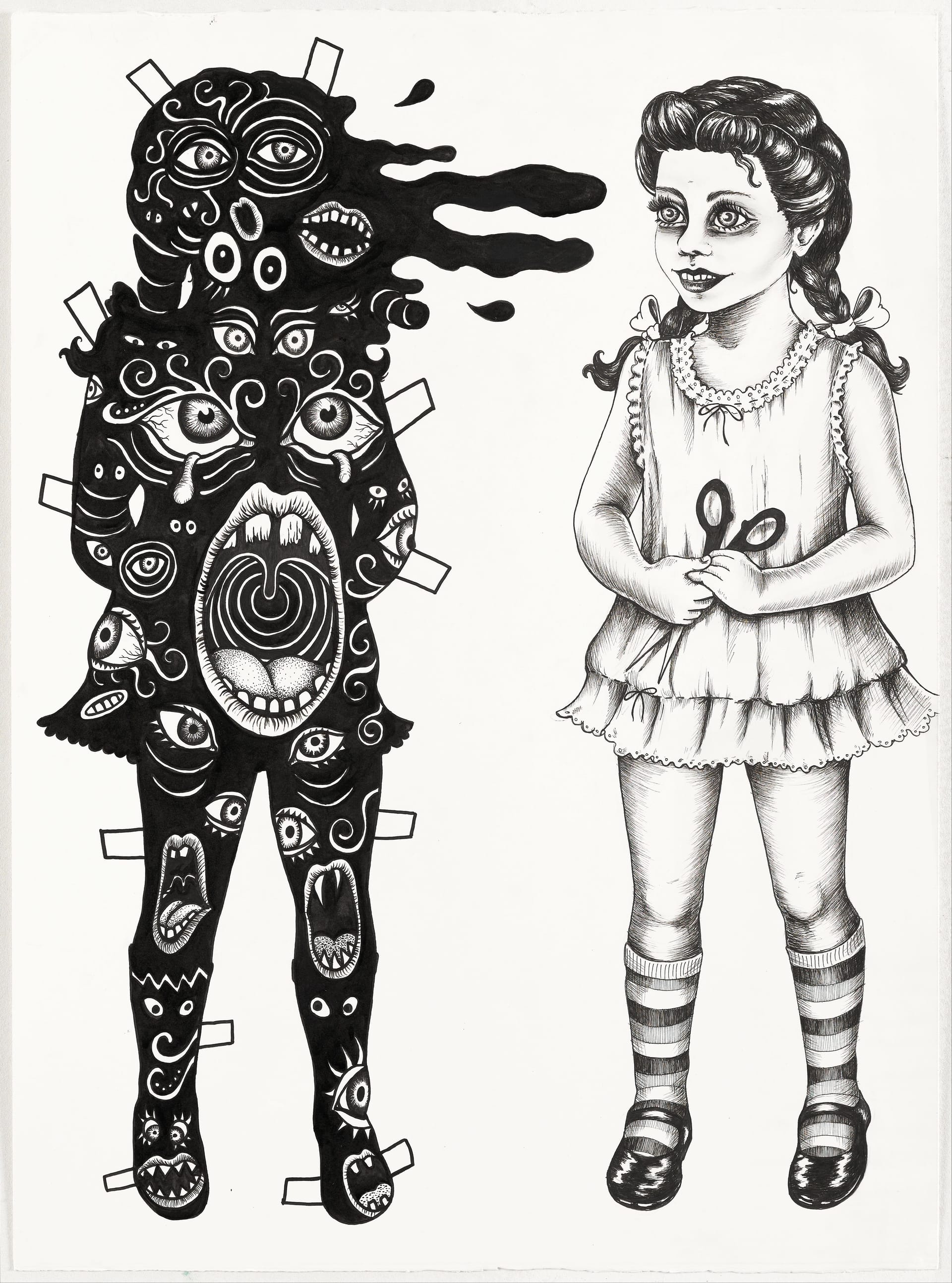 Art work: Julie Nord, Paper Doll, 2009