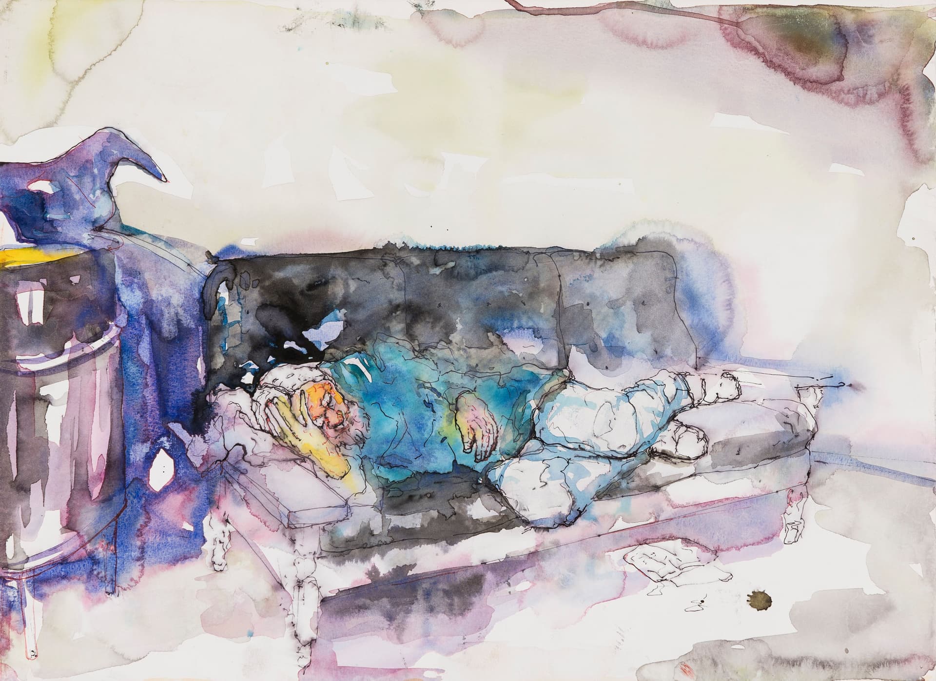 Konstverk: Jaakko Heikkinen, Mies Je Varjo, 2011