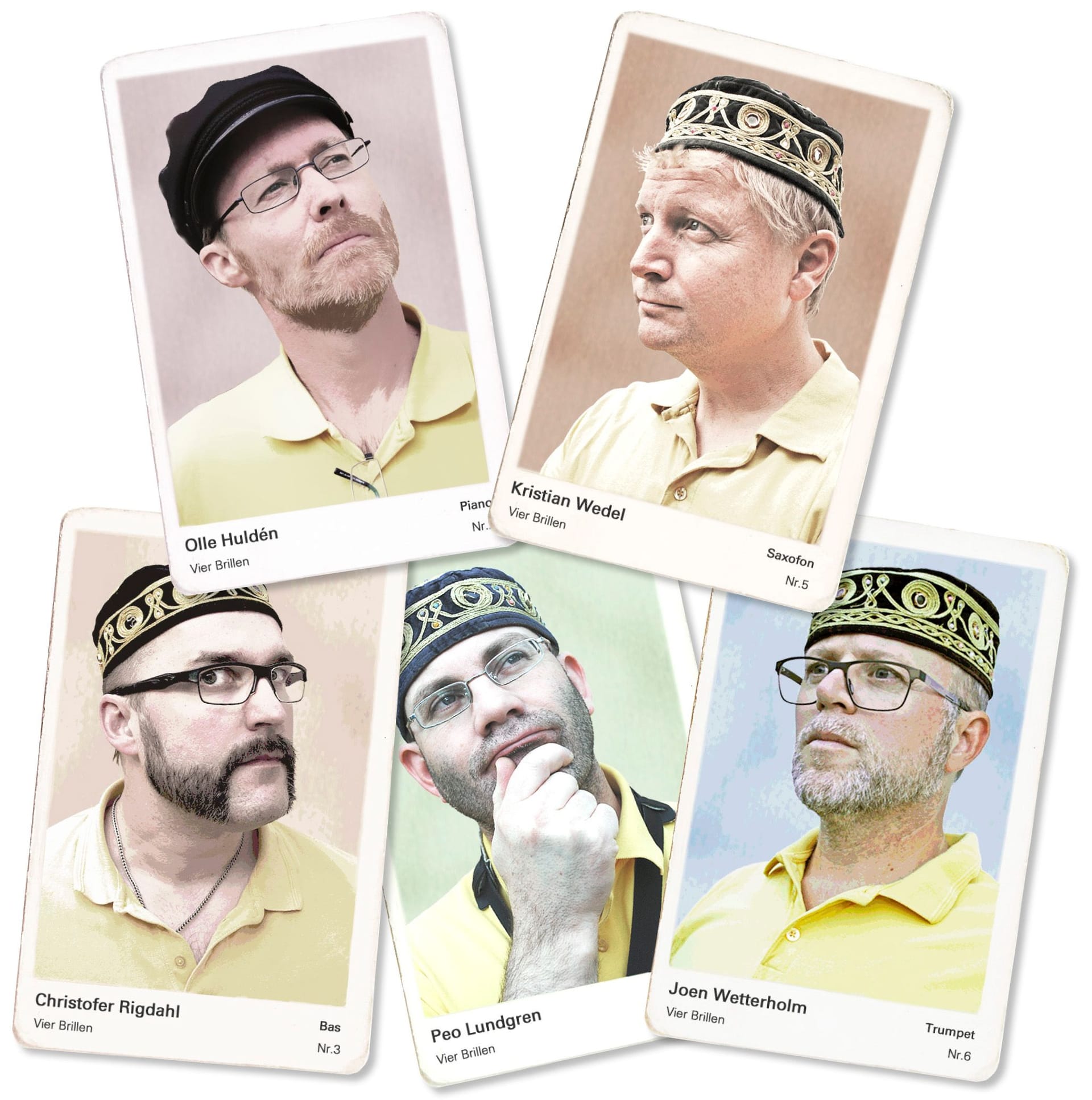 Medlemmar i Vier Brillen som "doldisar"