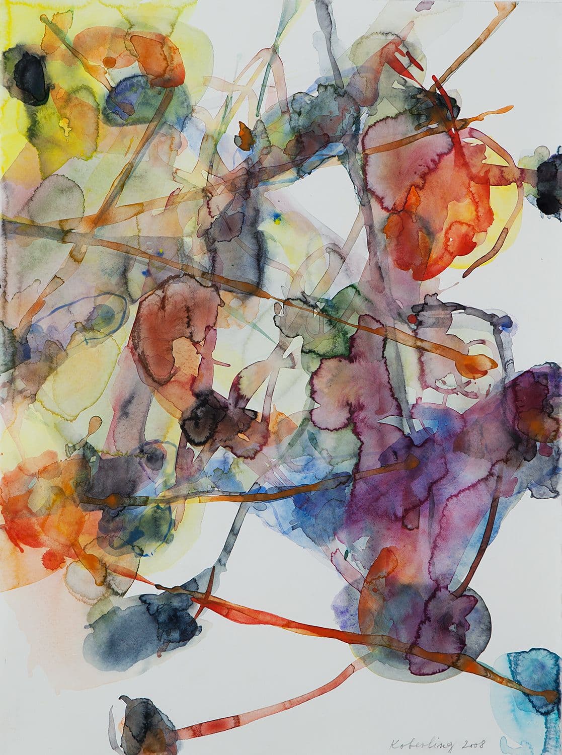 Bernd Koberling, Blooming Melancholy (45), 2008